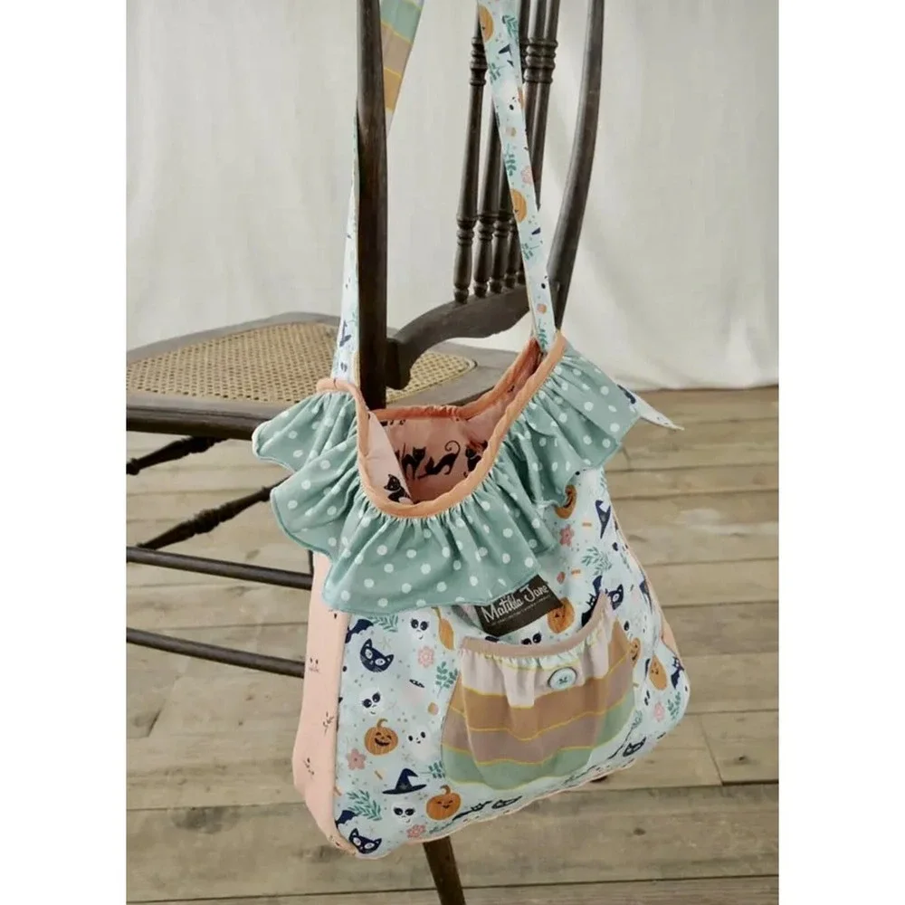 Matilda Jane Just Imagine  Girls Halloween Trick‎ Or Treat Bag Candy Purse New